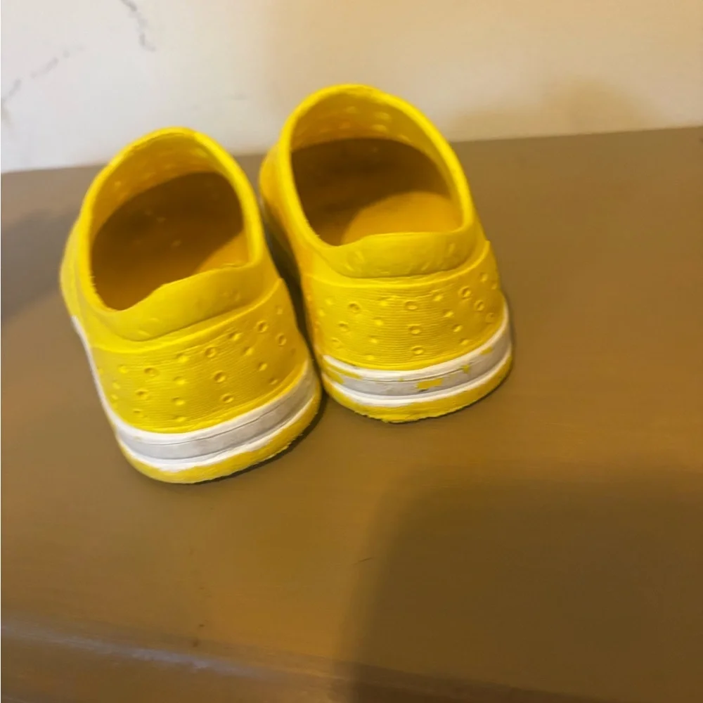 Bright Yellow Slip-On Shoes 9/10